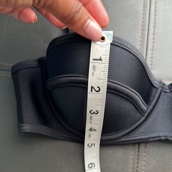 Stripsky | Neoprene Bikini Bra Top Black Small - Picture 8 of 8